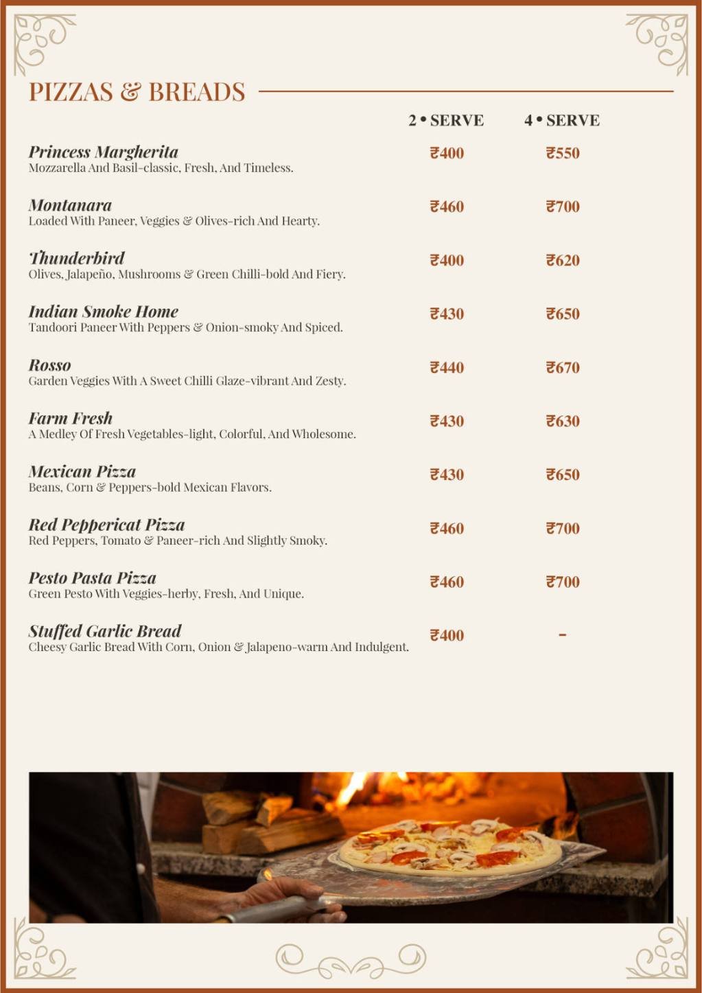 House of Coffee menu page 12